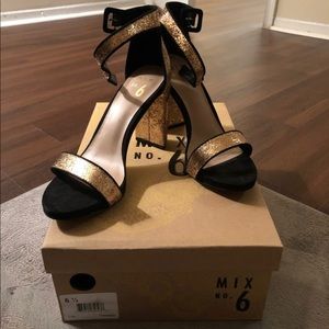 Gold heels